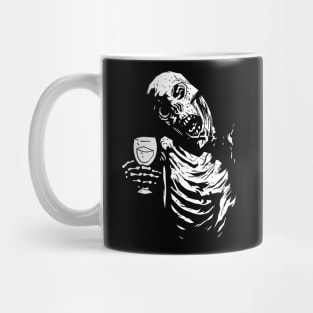 Halloween Skeleton Toast - Creepy Spooky Unique Halloween Costume idea Mug